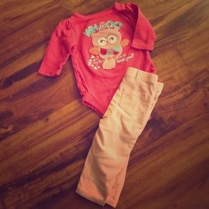 Baby girl two piece outfit